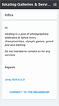 Mobile Screenshot of iskating.net